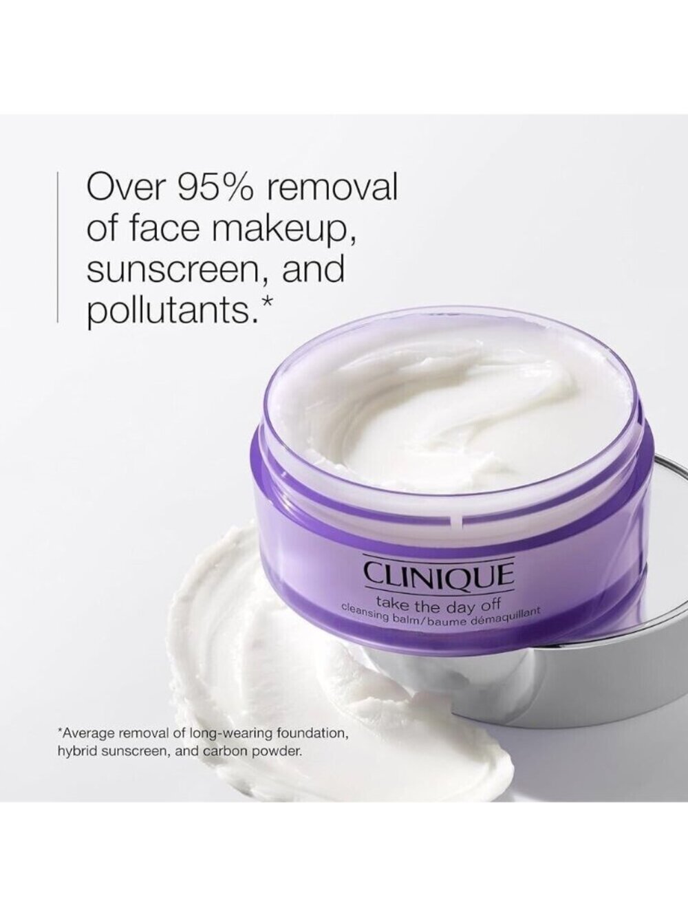 CLINIQUE Take The Day Off Cleansing Balm 0.5oz/15ml Travel Makeup Face Wash NEW